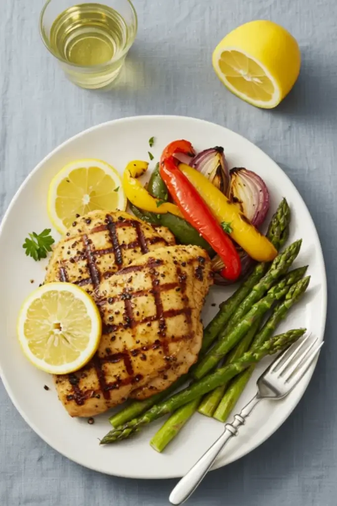 5 Ultimate Lemon Pepper Chicken Marinade Recipes Grilled Lemon Pepper Chicken with Roasted Vegetables