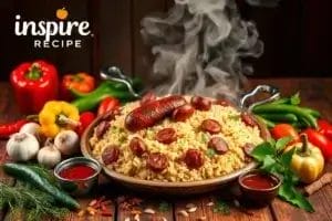 Smoked Sausage and Rice – Quick One Pot Meal
