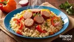Smoked Sausage and Rice – Quick One Pot Meal